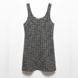 Check tweed Mini dress